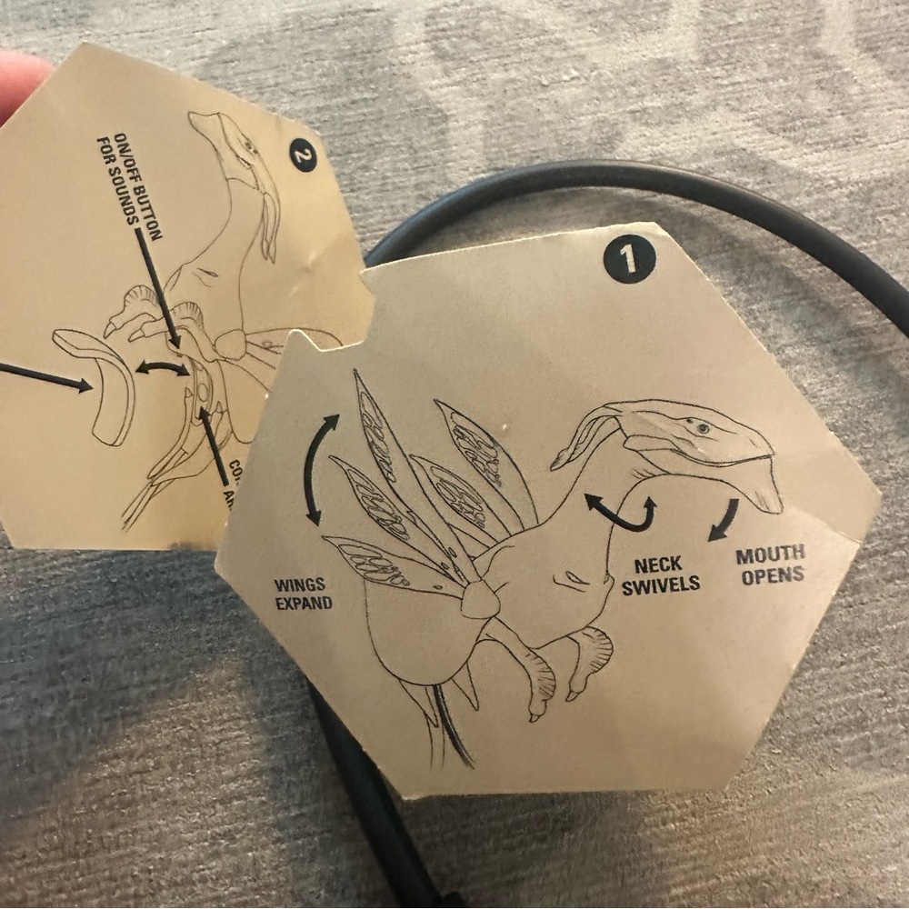 Pandora pink / blue Banshee & perch. The world of Avatar - Picture 9 of 11